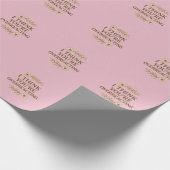 Papier Cadeau I Think You’re Overreacting Sarcastic Quote (Coin)