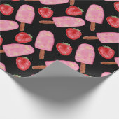 Papier Cadeau Ice cream pattern | Lollies pattern | lollipop 13 (Coin)