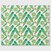 Papier Cadeau Ice cream pattern | Lollies pattern | lollipop 3 (Plat)