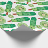 Papier Cadeau Ice cream pattern | Lollies pattern | lollipop 3 (Coin)