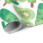 Papier Cadeau Ice cream pattern | Lollies pattern | lollipop 3 (Coin rond)