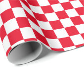 Papier Cadeau Ichimatsu japan traditionnel motif blanc (Coin rond)