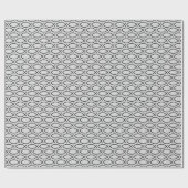 Papier Cadeau Ichthys Christian Symbol Pattern (Plat)