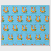 Papier Cadeau Ici Pour Les Shenanigans (Plat)