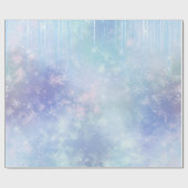 Papier Cadeau Icicles congelés (Plat)