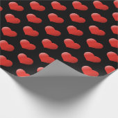 Papier Cadeau Icône Coeur 3D (Coin)