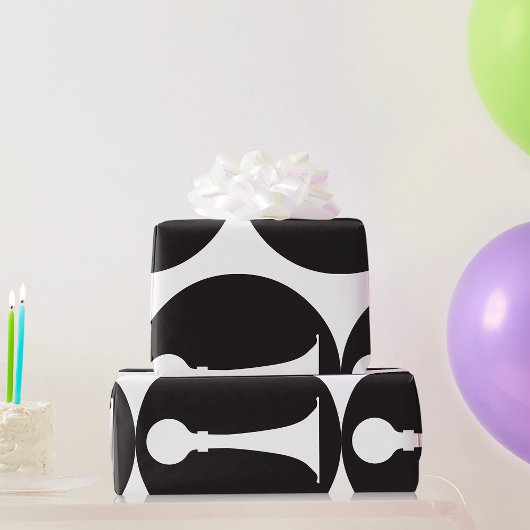 Papier Cadeau Icône Corne