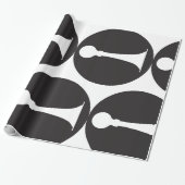 Papier Cadeau Icône de corne (Déroulé)