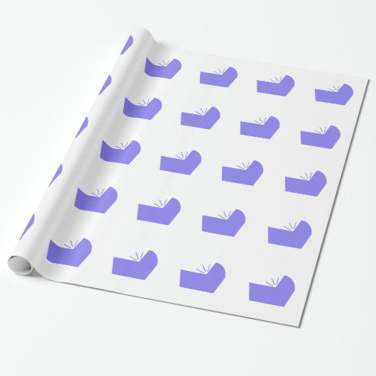 Papier Cadeau Icône de huche de bébé (Déroulé)