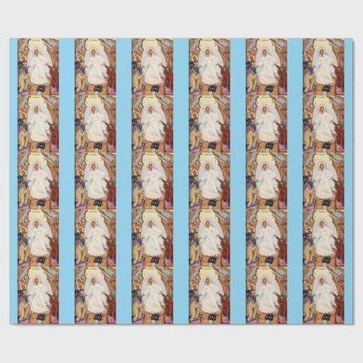 Papier Cadeau Icône orthodoxe de la résurrection de l'anastasie (Plat)