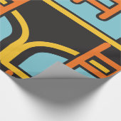 Papier Cadeau Icône Piscine (Coin)