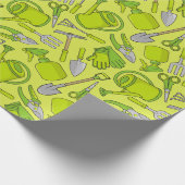 Papier Cadeau Icônes de jardin (Coin)