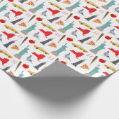 Papier Cadeau Icônes de New York (Coin)