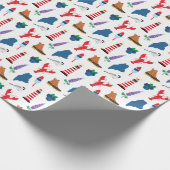 Papier Cadeau Icônes du Maine (Coin)