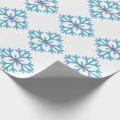Papier Cadeau Icy Blue Snowflake Thunder_Cove (Coin)