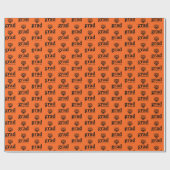 Papier Cadeau Idaho State University Bengals Spirit Design (Plat)