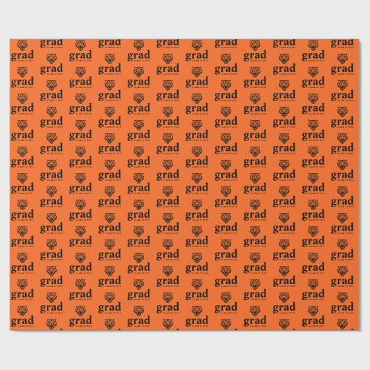 Papier Cadeau Idaho State University Bengals Spirit Design (Plat)