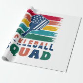 Papier Cadeau Idée cadeau des joueurs de Pickleball (Déroulé)