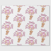 Papier Cadeau idée de baby shower unique (Plat)