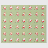 Papier Cadeau Idées cadeaux de Noël de hockey Papier d'enveloppe (Plat)