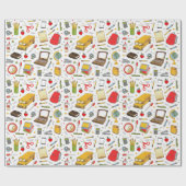 Papier Cadeau Idées de cadeaux pour les enseignants (Plat)