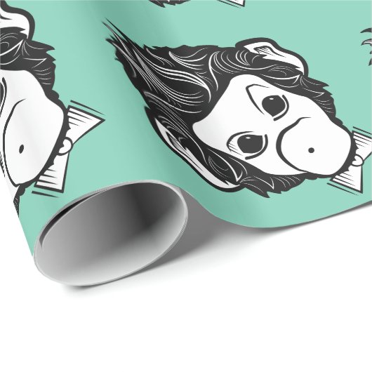 Papier Cadeau identica (Coin rond)