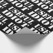 PAPIER CADEAU IDIOT UTILE (Coin)