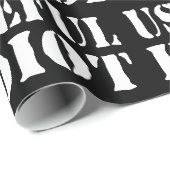 PAPIER CADEAU IDIOT UTILE (Coin rond)