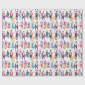 Papier Cadeau Idols Kpop - (Plat)