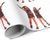 Papier Cadeau Iga Swiatek (Coin rond)