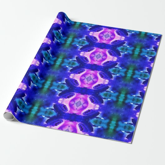 PAPIER CADEAU IKAT (Déroulé)