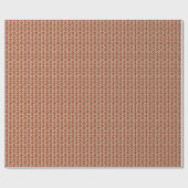 Papier Cadeau Ikat Elegance : Conception Motif transparente. (Plat)