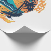 Papier Cadeau Il est 5 heures partout où je suis retraité (Coin)