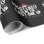 Papier Cadeau Il Est Probable Que Ce Soit Le Dernier De Noël (Coin rond)