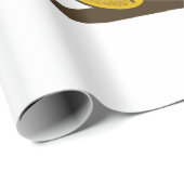 Papier Cadeau Il est temps de patiner (Coin rond)