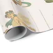 Papier Cadeau Il était une fois : Un conte de fées pour enfants (Coin rond)