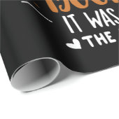 Papier Cadeau Il Était Une Fois Une Fille Qui Livrait Vraiment (Coin rond)