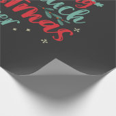 Papier Cadeau Il n'y a rien de tel que trop de joie de Noël (Coin)