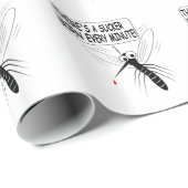 Papier Cadeau Il y a un pompier né chaque minute (Coin rond)