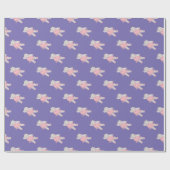 Papier Cadeau illusima Ballerina Hippo violet (Plat)