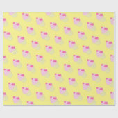 Papier Cadeau illusima Cadeau Jaune (Plat)