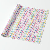 Papier Cadeau illusima Fête Triangles Arc-en-ciel (Déroulé)