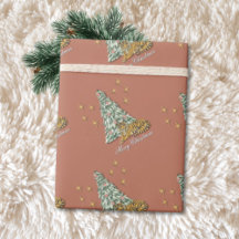 Illusion Dimensionnelle Vintage Tigre Rose Noël