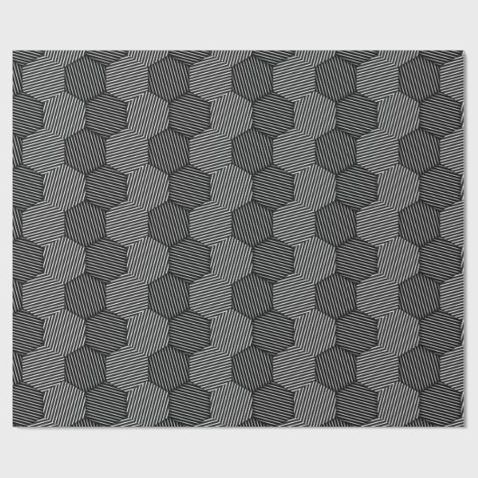 Papier Cadeau Illusion optique (Plat)