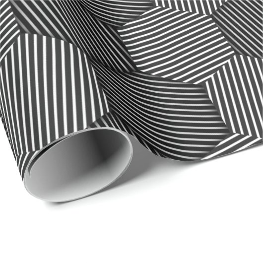 Papier Cadeau Illusion optique (Coin rond)