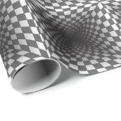 PAPIER CADEAU ILLUSION OPTIQUE (Coin rond)