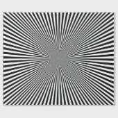 Papier Cadeau illusion optique (Plat)