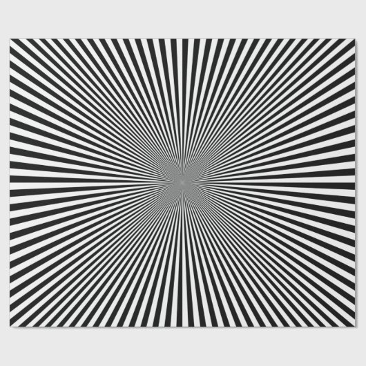 Papier Cadeau illusion optique (Plat)