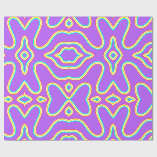 Papier Cadeau Illusion vive (Plat)