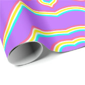 Papier Cadeau Illusion vive (Coin rond)